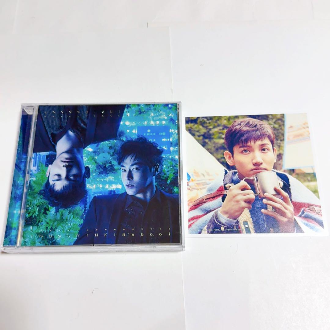 

[USED] Tohoshinki Reboot CD+DVD First Press Limited Edition Jacket Card Included