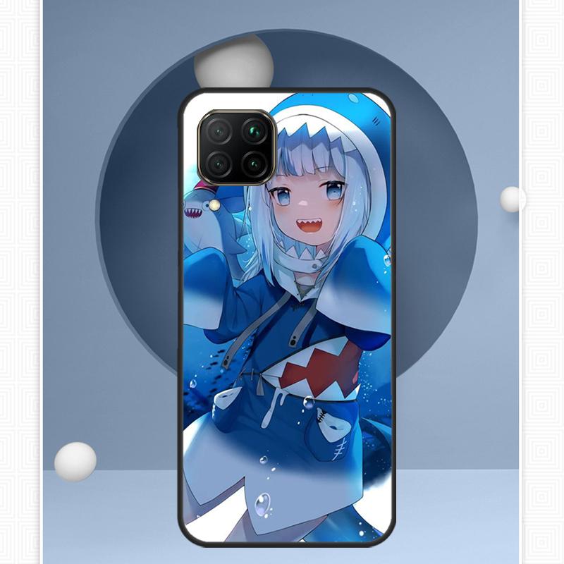 Gawr Gura Hololive Anime For Huawei Nova 12i 12s 11i 8i Y91 Y60 Y70 Y72 Y90 Y61 9 10 SE P20 P40 Lite P30 P60 Pro Case