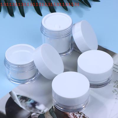 20/30/50g Refillable Cosmetic Cream Jar Lotion Body Butter Makeup Containers Round Travel Face Cream Lotion Refill Bottle Empty