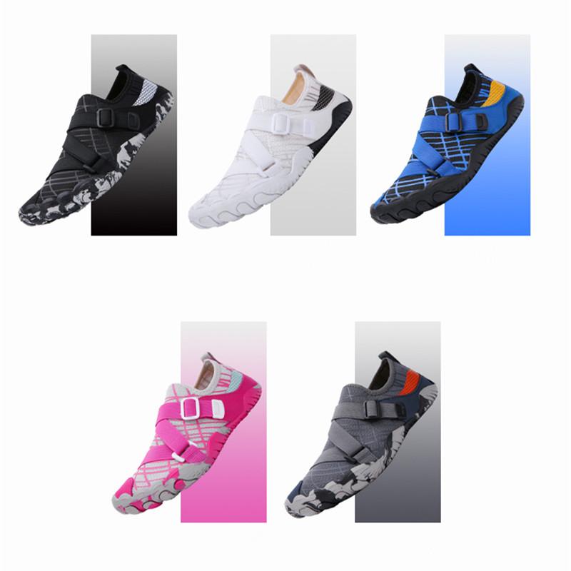 Rychleschnoucí brodící tenisky Plážové bosé aqua boty Pánské Dámské Prodyšné Protiskluzové Přímořské boty do vody pro Surfování Rybaření
