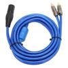 XLR Male To Dual RCA Sound Cable 1 XLR Male 3 Pin To Dual RCA Male Y Splitter Cable for Home