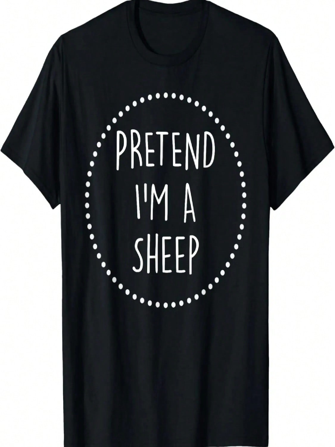 Pretend Im A Sheep Halloween Costume T-Shirt S разноцветный