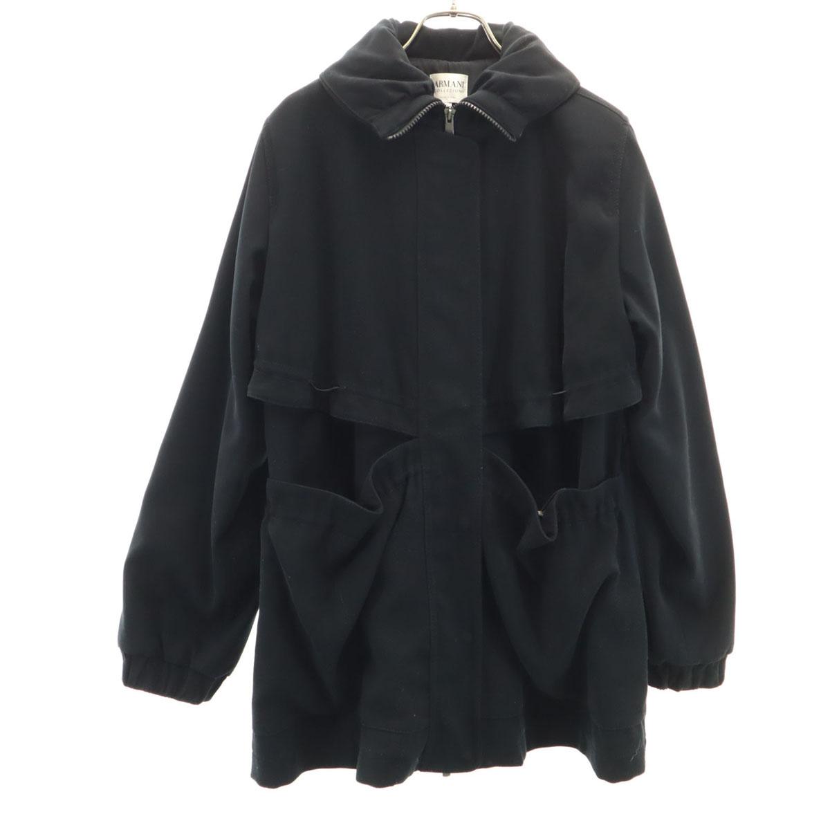 

ARMANI made in Italy Zip jacket 38 black Women Used