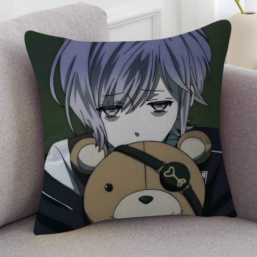 Anime Diabolik Lovers Pillow Case Soft Double Sided Print Sofa Cushion Cover Throw Pillow Covers