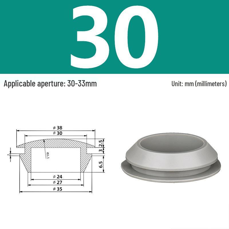 High-Temp Resistant Silicone Rubber Stopper with Card Slot Sealing Cap