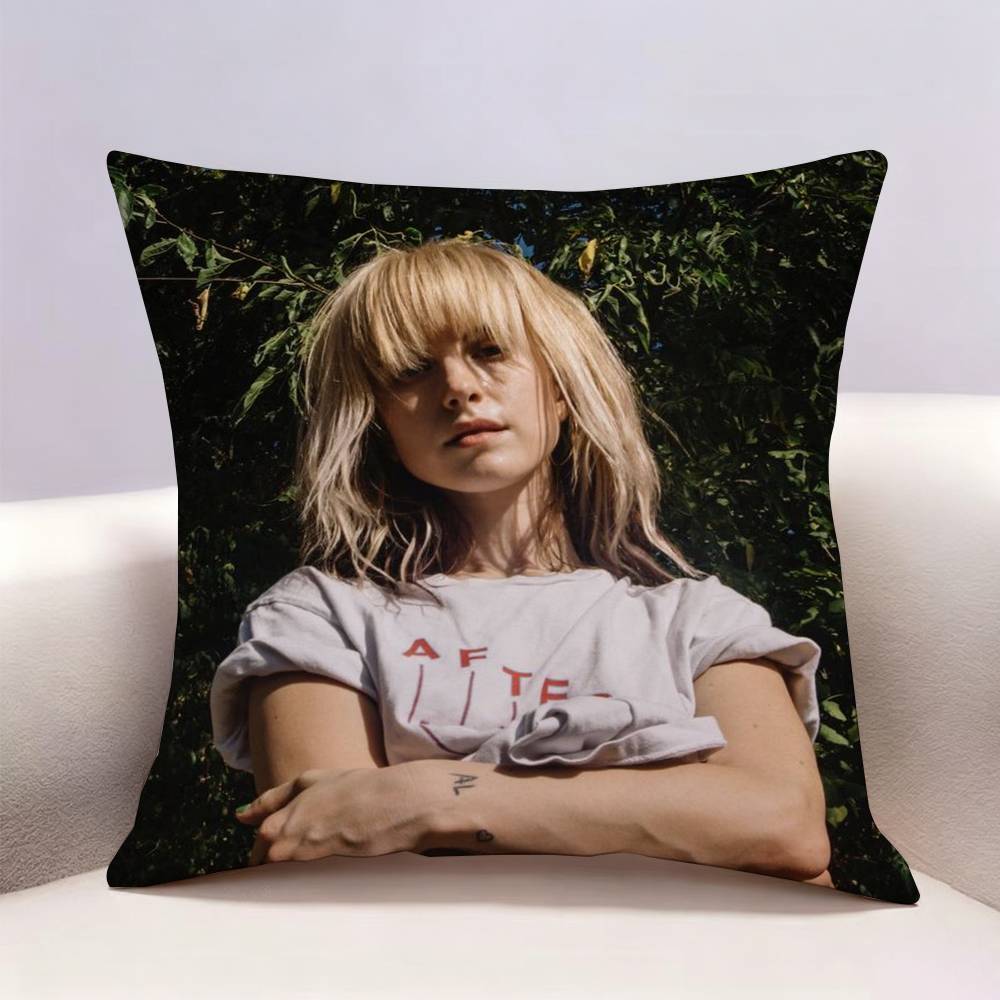 Singer Hayley Williams Doublesided print Pillow Case Cushion Cover Throw Pillow Case For Car Sofa