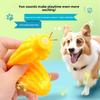 Dog Toys, Sound-making Toys, Rubber Sound-making Toys, Corn Dog Teething and Teeth Cleaning Toys, Self-entertainment Pet Supplies