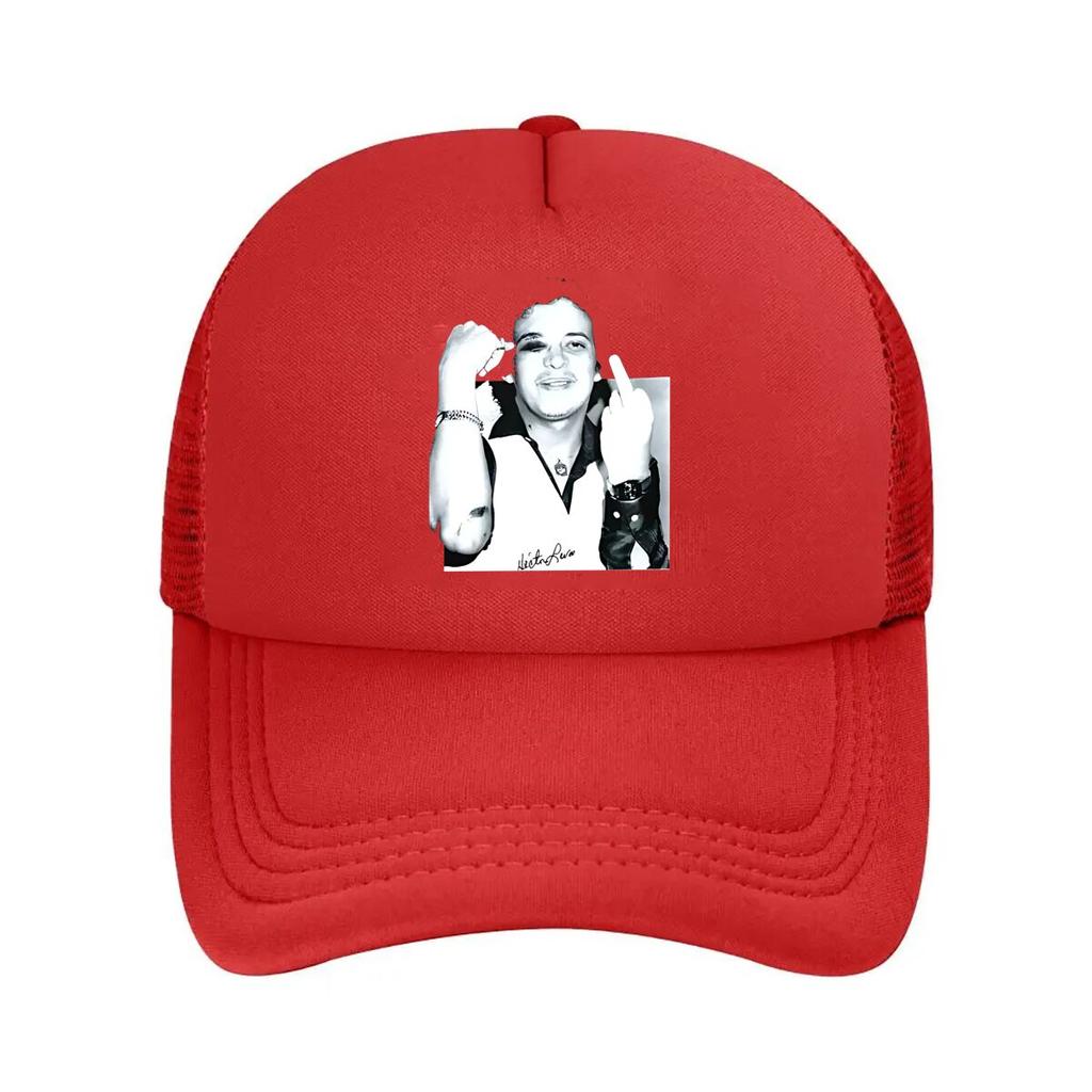 Gesture Portrait Graphic Fashion Mesh Baseball Cap Breathable Casual Hats Outdoor For Unisexs And WoUnisexs