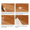 20g Wood Filler Floor Scratch Paint Repair Oak/Veneer/Walnut Color Water-Based Putty Hardwood Laminate Floor Repair