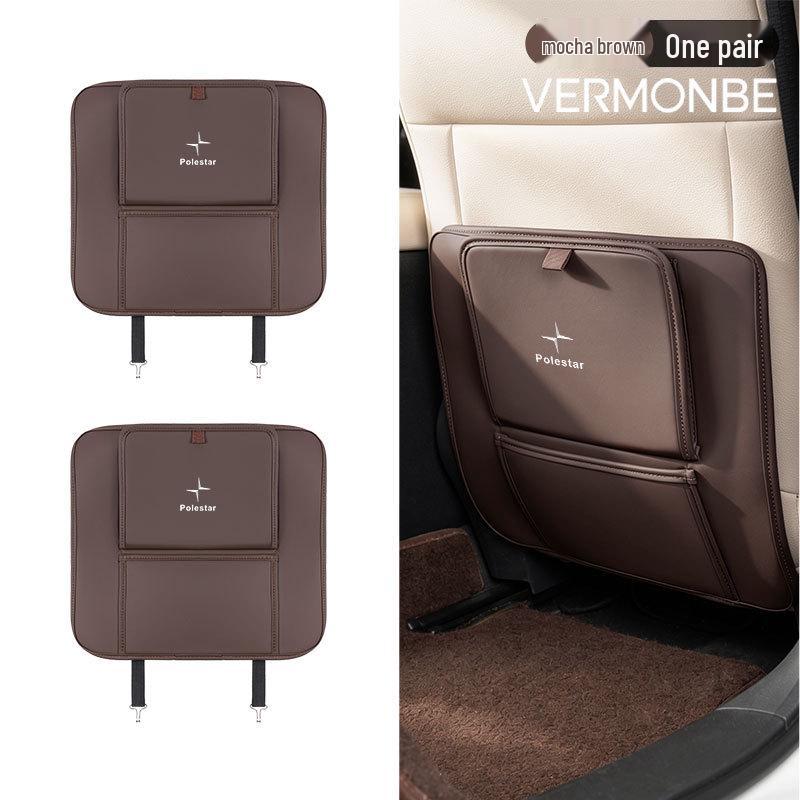 Polestar Car Rear Seat Anti-kick Mat for Models 1/2/3/4/5/6