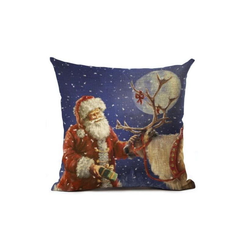 

Роскошная наволочка из серии «Счастливого Рождества» для праздничного штриха в домашнем декоре 20