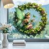 Forest Elf Window Stickers Are Suitable for Glass Decorations in Bedrooms, Living Rooms and Other Spaces.