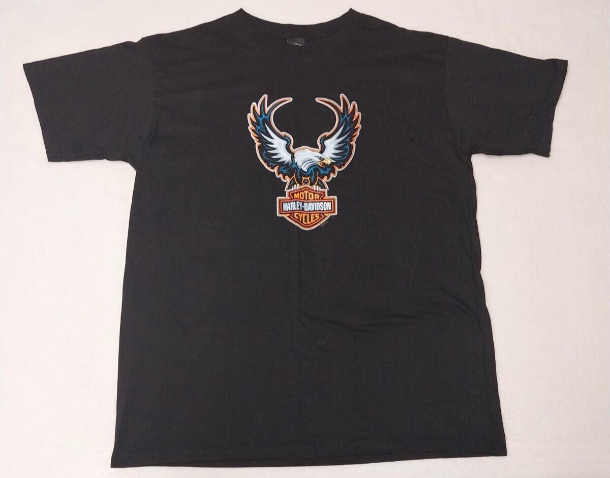 Vintage Harley Davidson Shirt XL 1998 Eagle Biker Motorcycle USA Nature Excellen XXXXL