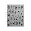 Halloween Red Spider Web Nail Art Stickers – Dark Style Wearable Decorations