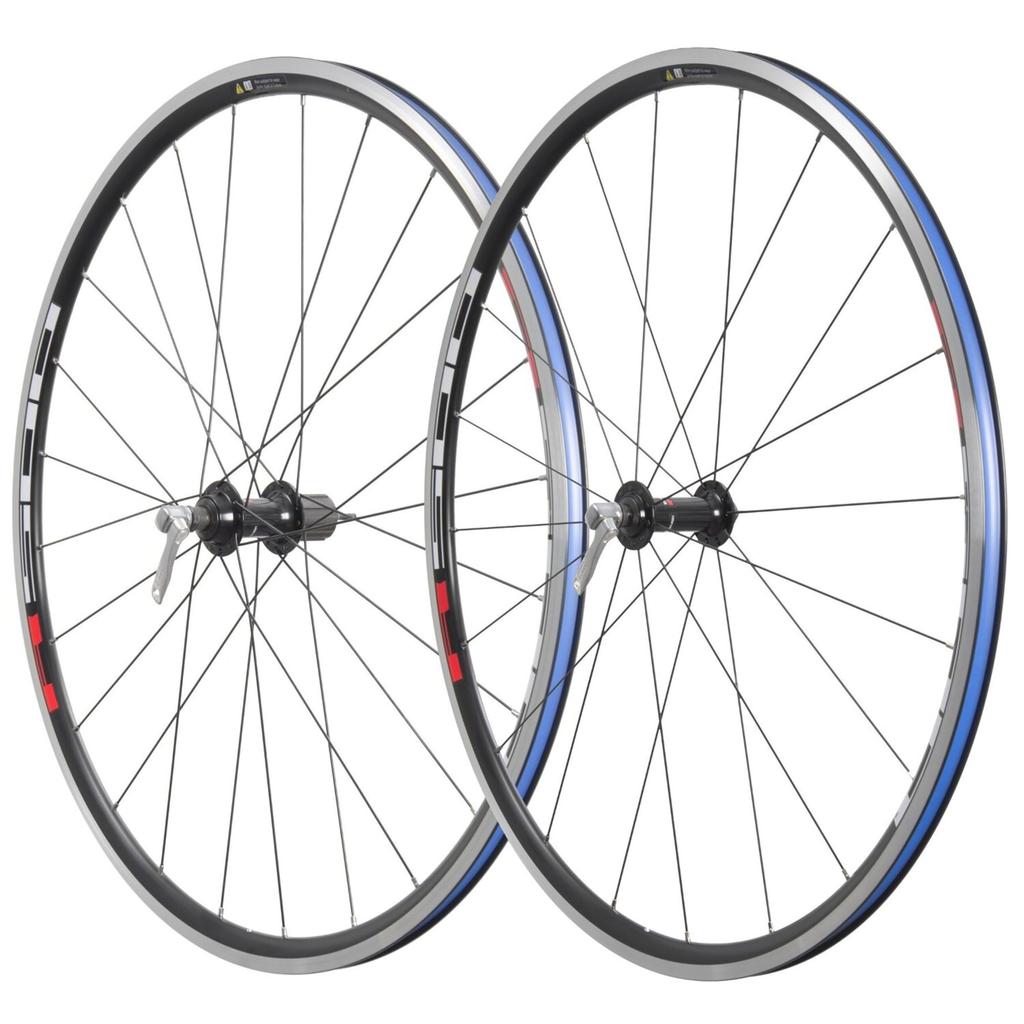 SHIMANO Rennrad-Rad 700C, Vorder- und Hinterrad-Set, Schwarz, EWHR501PCBY, WH-R501-P