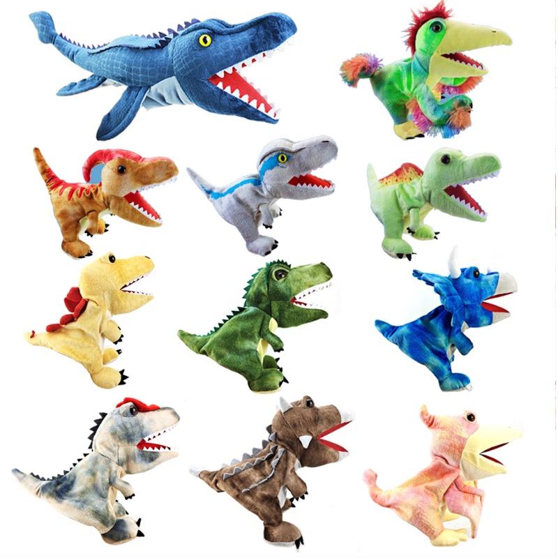 Soft And Cuddly Dinosaur Hand Puppet Plush Toy For Kids' Imaginative Playtime