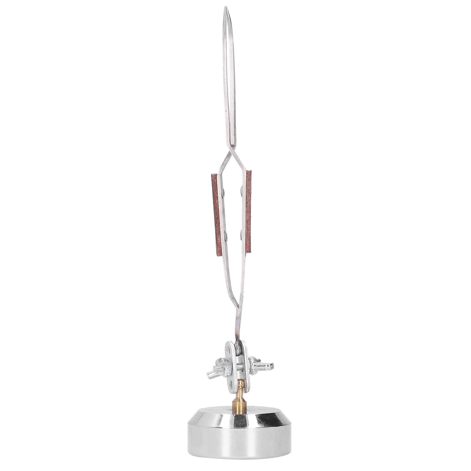 

Metal Third Hand Base with Tweezers Soldering Clamp Hardware Jewelry Tools