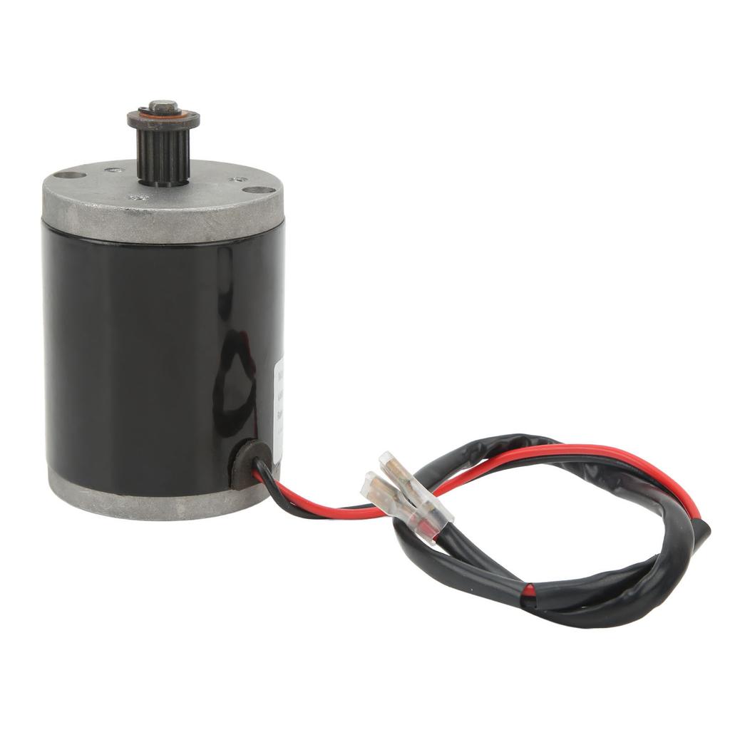 Brushed DC Motor 24V 120W 6A 2550RPM Aluminum Alloy Low Noise High Torsion High Speed Motor for Electric Bike Motorbike