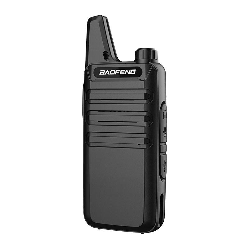 Par de Walkie-Talkies BAOFENG T20 Mini de Alta Potência e Longo Alcance (Versão CN)