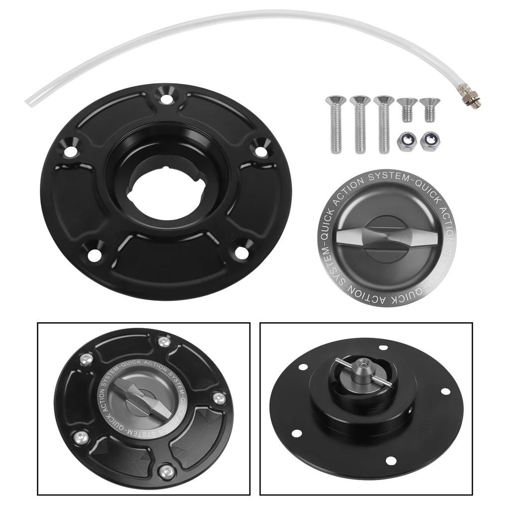 Do Suzuki HAYABUSA GSXR 600 750 1000 K1-K8 SV650/X SV 1000/S Bezkluczykowy szybkozłącze motocyklowe zbiornik paliwa pokrywa zbiornika paliwa