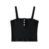 BM Thread Solid Color Basic Camisole Sexy Knitting Silm Women's Underwear Summer Sleeveless Bottoming Shirt
