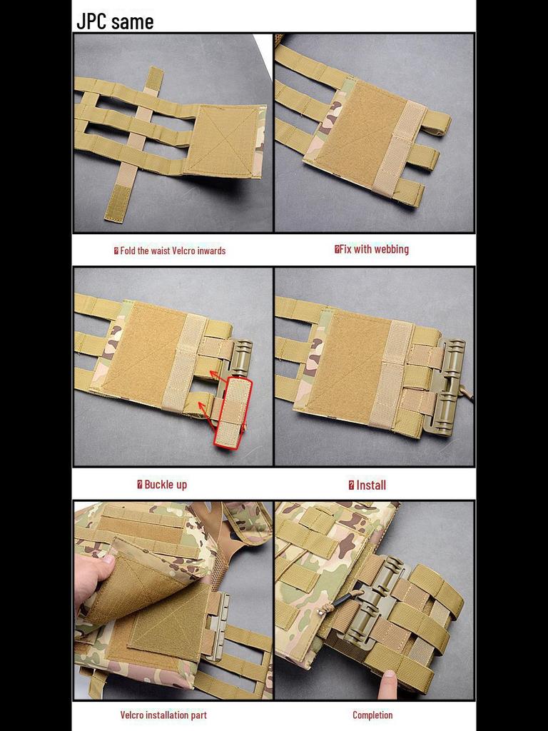 Taktická vesta s rychloupínací přezkou JPC MOLLE CPC/NCPC/XPC