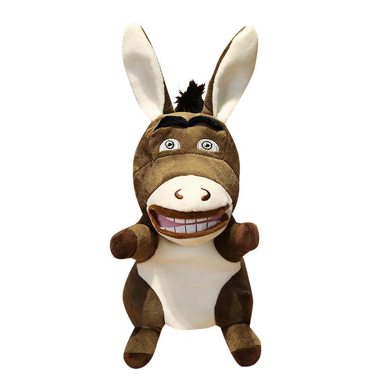 Panda Cartoon Hand Puppet Plush Toy for Parent-Child Interaction and Early Education