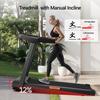 ROBORE SF10 Foldable Quiet Treadmill Black