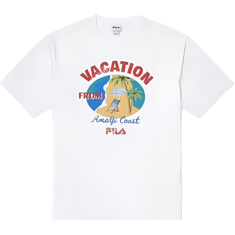 

New FILA T Shirts Unisex White FS2RSG2407X-OWH 095