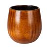 Big Belly Cup, Enlarged Wine Glass, Charcoal Grilled Universal Wooden Cup, Nonscalding Plant Paint Tea Cup