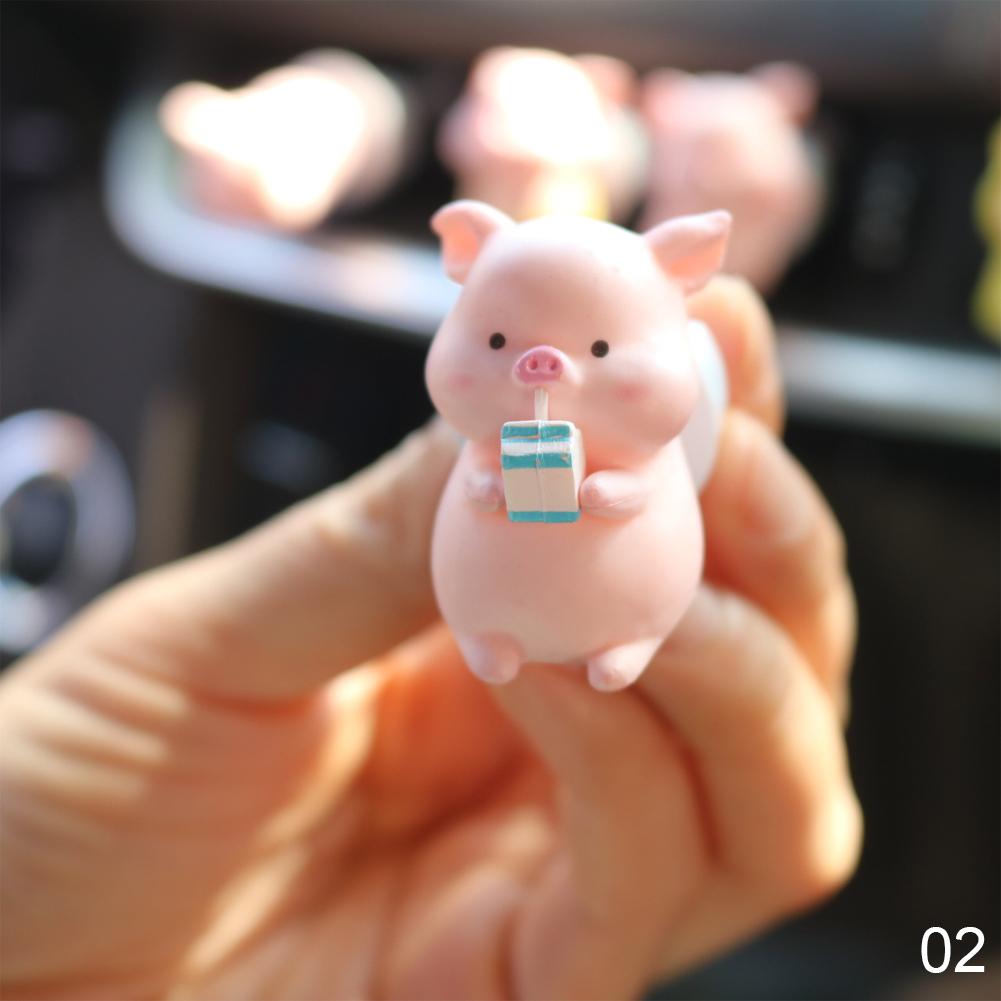 Car Air Freshener Air Conditioning Outlet Decoration Cute Pig Style Accessories Interior Aromatherapy Clip Perfume Clip