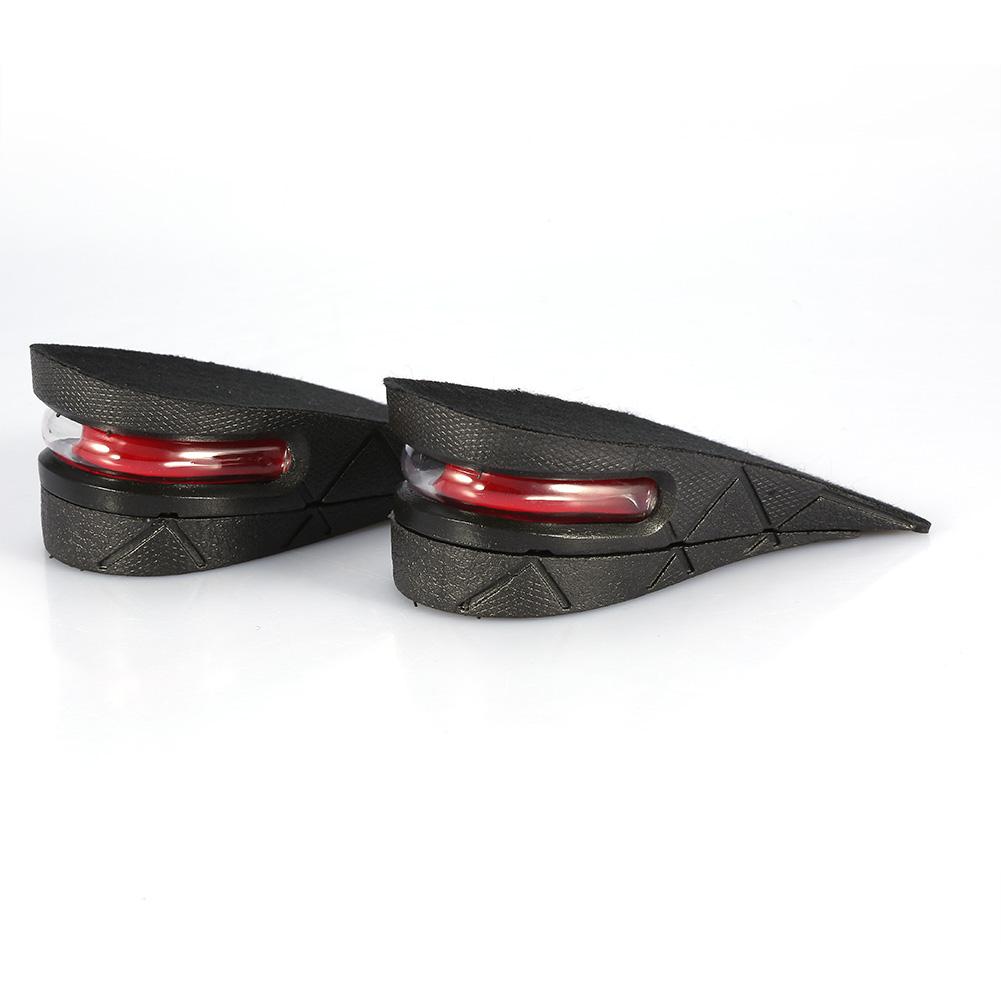 1 Pair Men Women Half Lift Height Increase Insoles 5cm Invisible Shoes Heel Taller Pads