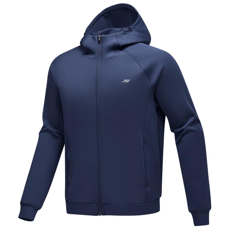 SKECHERS Men s P425M203 Moisture-Wicking Hooded Jacket M 5750₽