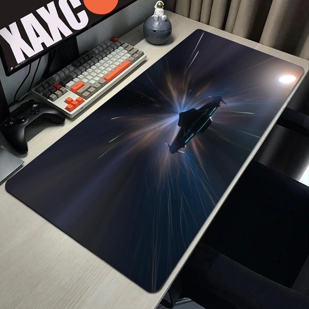 Star Citizen Mauspad XXL Computermatte 900x300x3mm Gaming-Mauspad Groß Bunt Padmouse Tastatur Spiele PC Gamer Schreibtisch