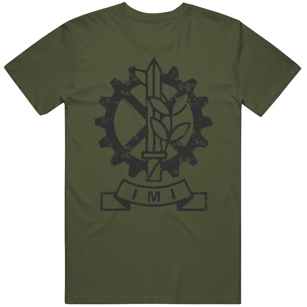 

IMI Israel Military Industries Logo Distressed T Shirt Unisex T-Shirt S