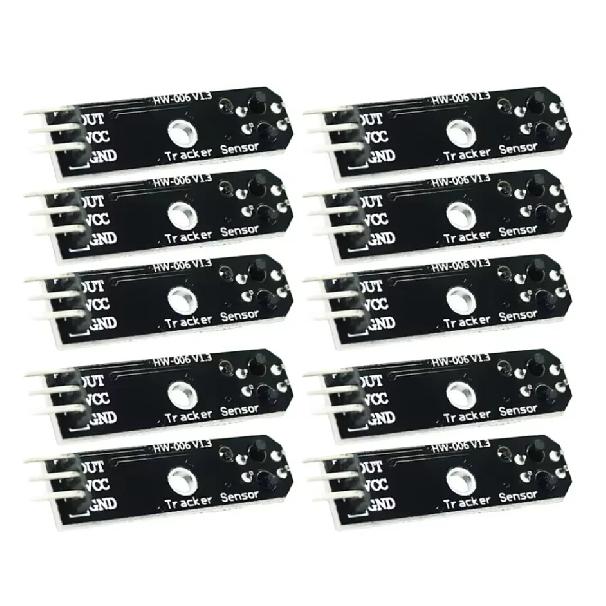 TCRT5000 3-Pin IR Sensor Module - 5V Infrared Line Follower Compatible with Arduino AVR ARM PIC