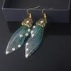 Colorful Butterfly Wing Earrings Unique Fairy Wing Drop Earrings Fashion Insect Jewelry For Women Girls Jewelry Gifts