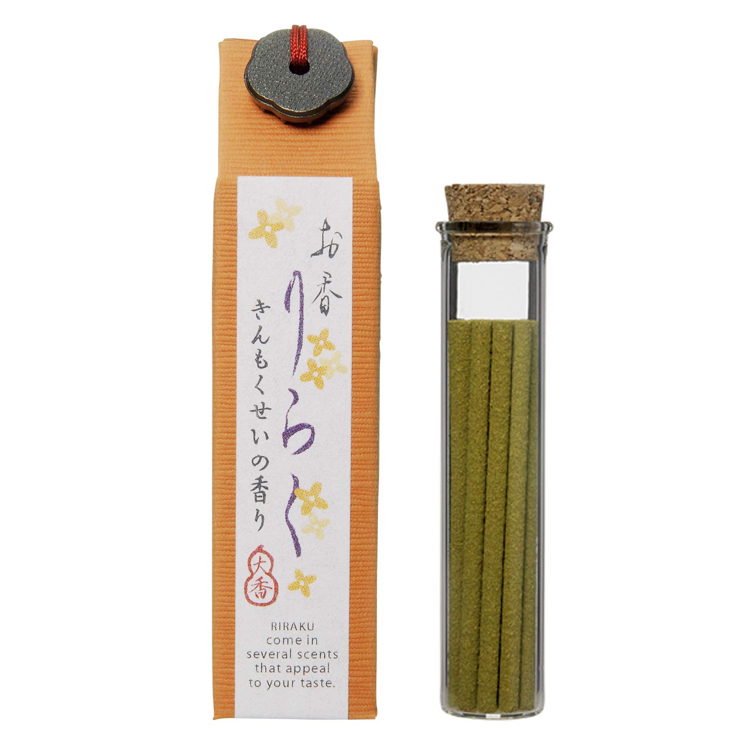 

Large incense scent 15 pieces Kinmokusei помаранчевий