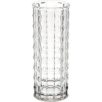 FOYER Unzerbrechliche Vase, Polycarbonat, Kristall-Serie, 18cm H x 7cm B, 2300181