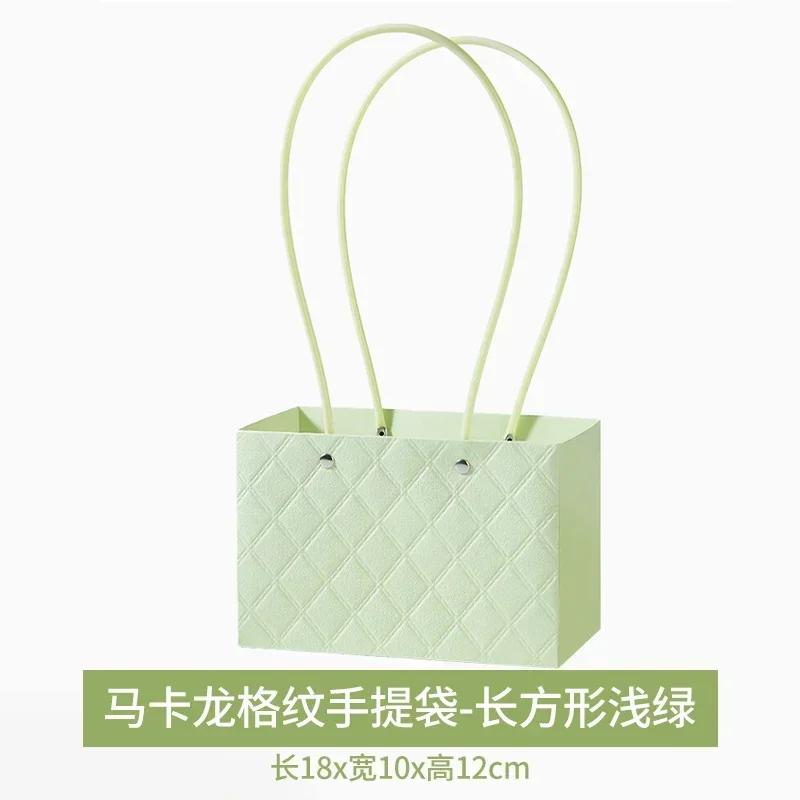 Festa de Casamento Rosa Flor Caixa de Presente Buquês de Flores Embalagem Caixa de Papel Sacola de Transporte Cesta de Armazenamento Dia dos Namorados Aniversário 10 PEÇAS