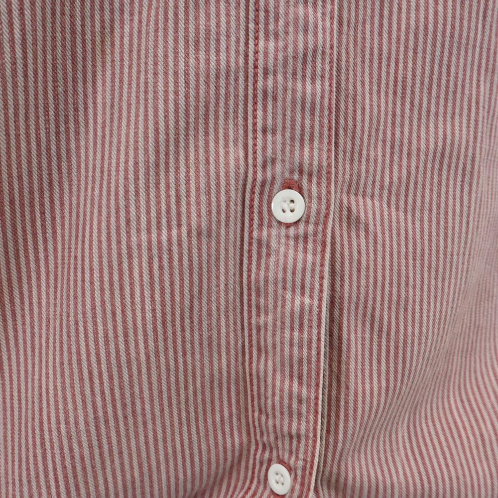 MIHARA YASUHIRO made in Japan Hickory stripe Long sleeve Layered shirt S Men's Used