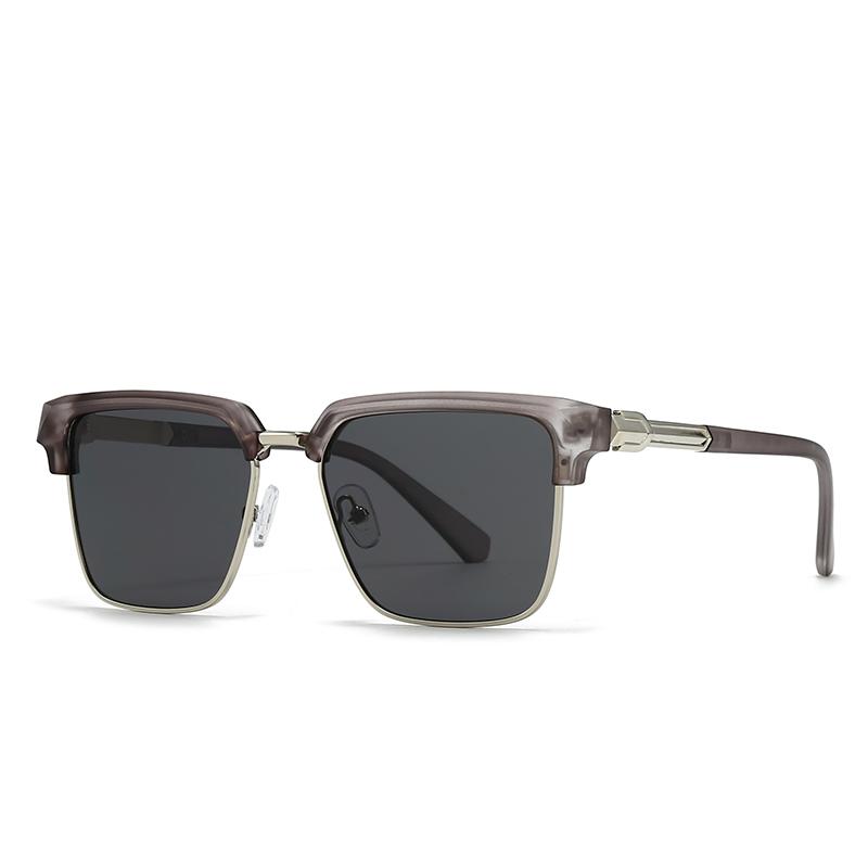 Popular Square Sunglasses for Men European American Street Photography Fashion Ins Trendy Sunglass