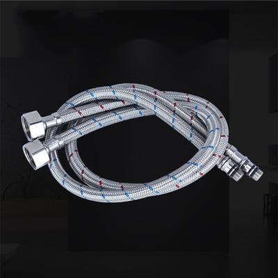 Σωλήνας Υδραυλικών G1/2 G3/8 G9/16 1 ζεύγος Σωλήνας από Ανοξείδωτο Ατσάλι 304 Εύκαμπτος Κρύου Ζεστού Μπαταρία Μίξερ Σωλήνας Παροχής Νερού Υδραυλικό Υλικό