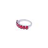 7 Chakra Gemstone Ring: Handmade 925 Sterling Silver Spiritual Jewelry