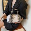 New Stone Pattern Women's Bag Handbags Large Capacity Shoulder Bag With Snake Hardware Crossbody Shell Bag