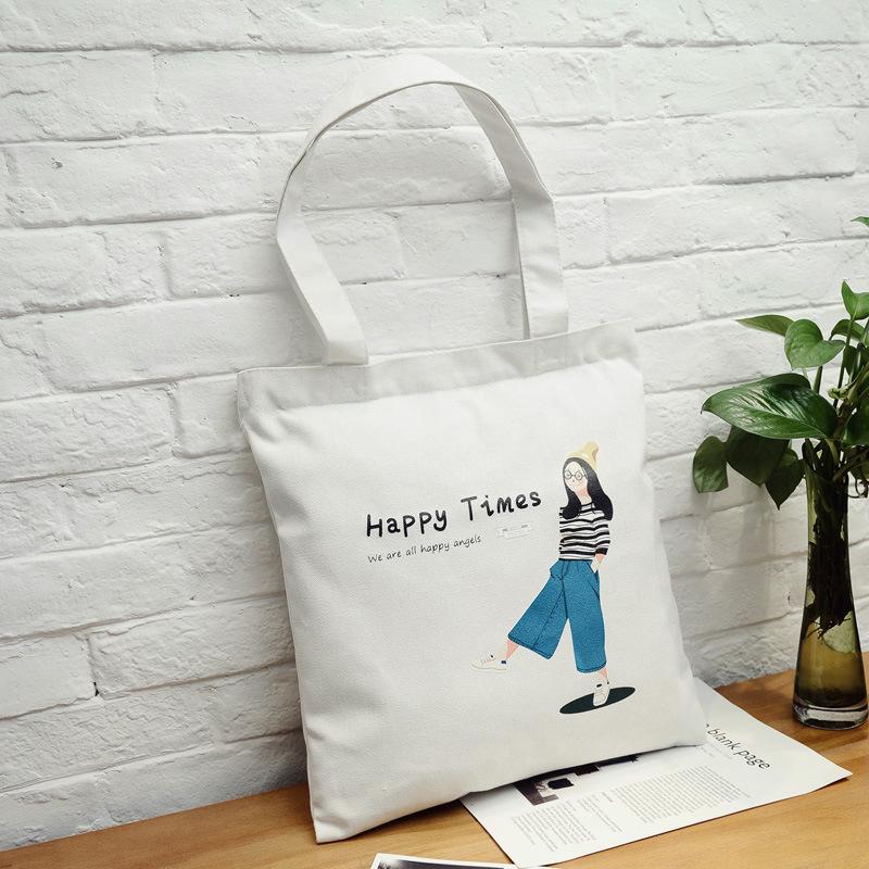 

Canvas literature and art department small fresh trend simple women s portable shoulder canvas bag fashion