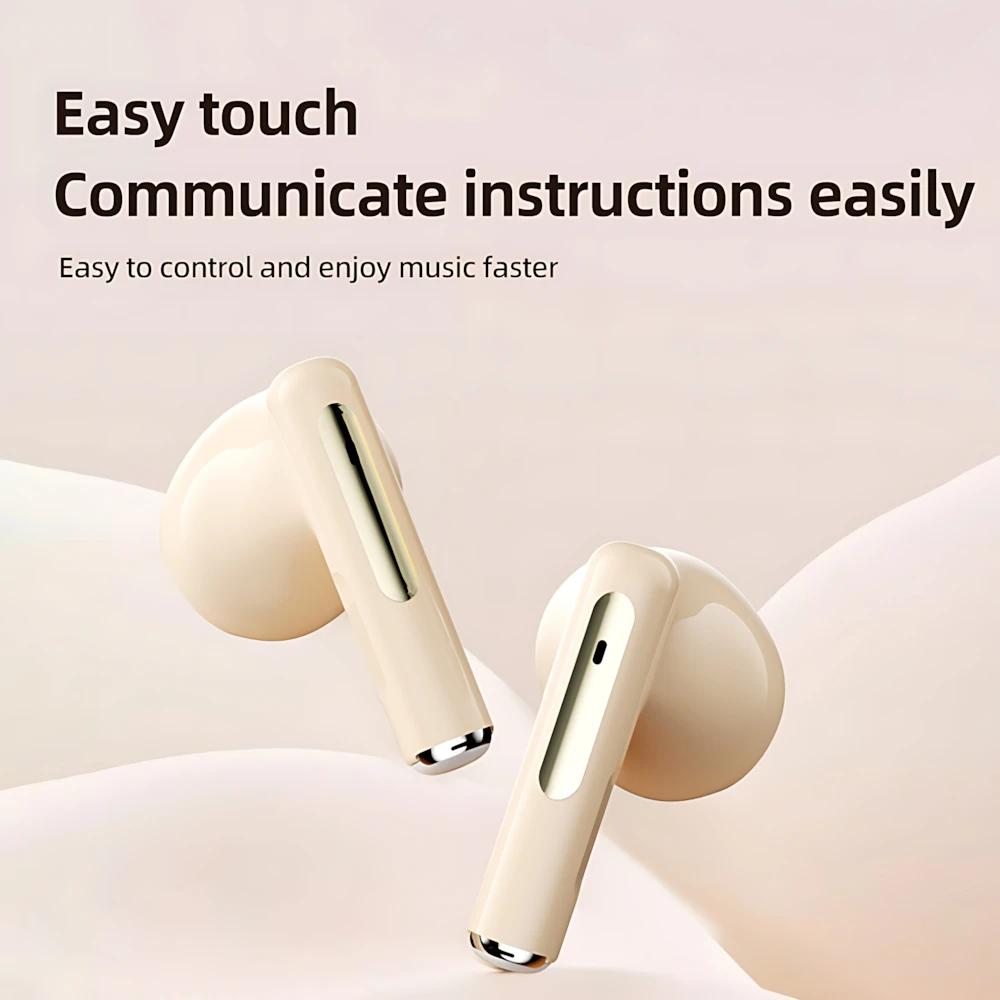 TWS Drahtloses Bluetooth-Headset LED-Anzeige Binaural Wasserdicht Geräuschunterdrückung Ohrhörer Sport Stereo Geräuschunterdrückendes Kopfhörer