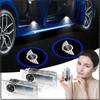 2 Stück Welcome LED-Licht Auto Türplakette Kabelloser HD-Projektor für Cooper F54 F55 F56 R56 R60 Roadster Clubman Coupe