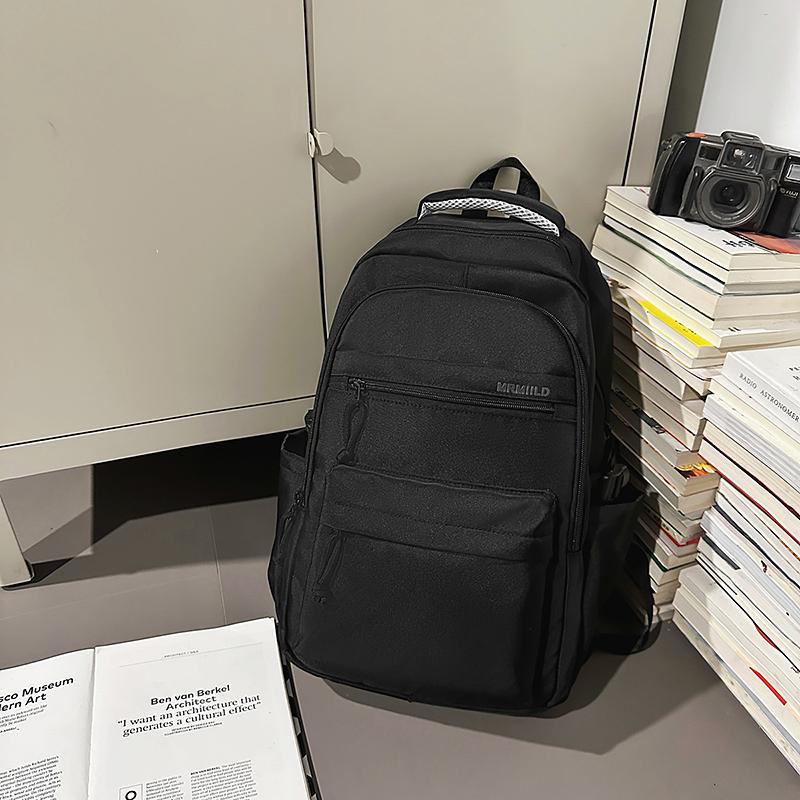 Large Capacity Backpack Junior High School Student Lightweight Schoolbag Travel Backpack