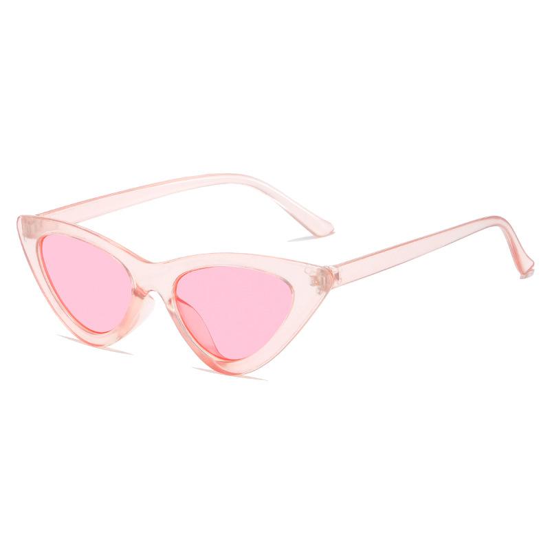 Vintage Triangle Cat's Eye Sunglasses Women's Brand Designer Fashion Sun Glasses Lady Outdoor Hip-hop Eyewear UV400